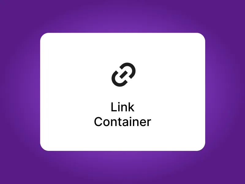 Link container